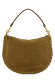 Сумка через плечо Oskan из замши цвета хаки ISABEL MARANT (BF0066FAB2C03M)