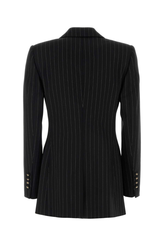 Embroidered stretch wool blazer DOLCE & GABBANA (F29QGTFRBC0)
