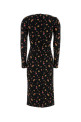Printed charmeuse dress DOLCE & GABBANA (F60G7TFSA8F)