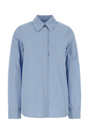 Light blue poplin shirt JIL SANDER (J04DL0003J45001)