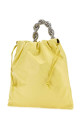 Yellow leather bucket bag Yellow JIL SANDER (J08WD0040P5711)