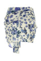 Printed stretch silk Ovia mini skirt ISABEL MARANT (JU0422FCD1J11I)