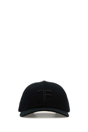 Black cotton baseball cap TOM FORD (MH005TCN061G)