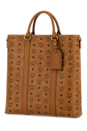 Printed canvas Aren shopping bag MCM (MMTGSTA01)