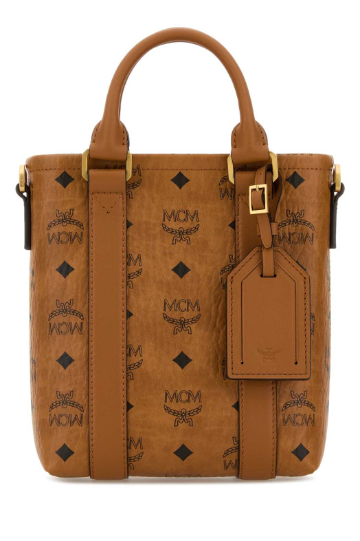 Printed canvas mini Aren bucket bag MCM (MMTGSTA04)