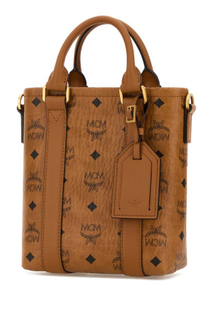 Printed canvas mini Aren bucket bag MCM (MMTGSTA04)