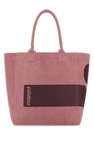 Pink cotton Yenky shopping bag ISABEL MARANT (PM0001FBD1X07M)