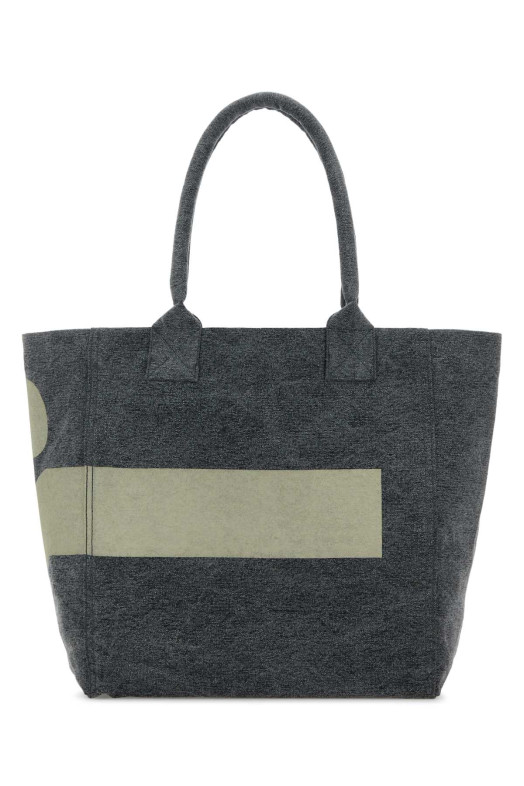 Melange grey canvas small Yenky shopping bag ISABEL MARANT (PM0002FBD1X07M)