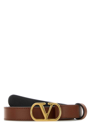 Caramel leather VLogo belt VALENTINO GARAVANI (8W2T0SM7IYR)