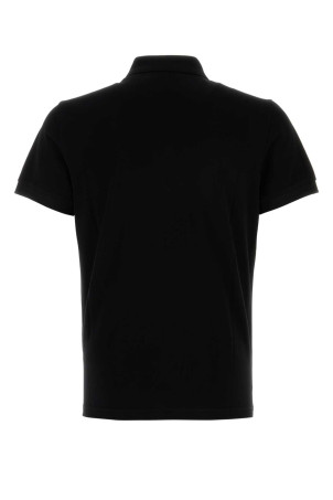 Black piquet polo shirt Black FENDI (FY0985AUA5)