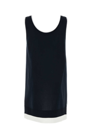 Midnight blue stretch silk blend dress MIU MIU (MF5497SOOO15Q9)