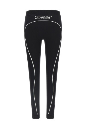 'Off Active' line leggings Black-grey