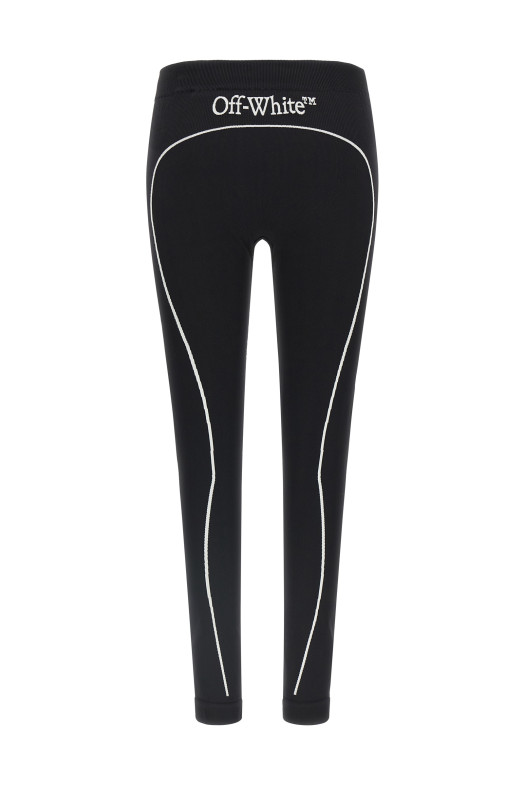 'Off Active' line leggings Black-grey