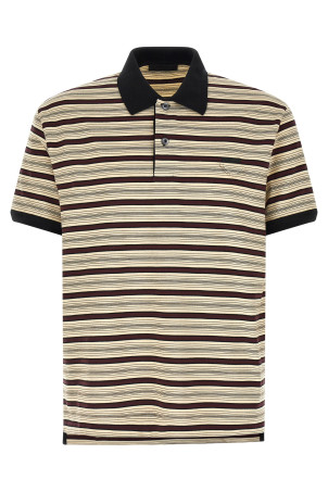 Поло с полосками Разноцветное PRADA UJN984SOOO19BDF0XPE