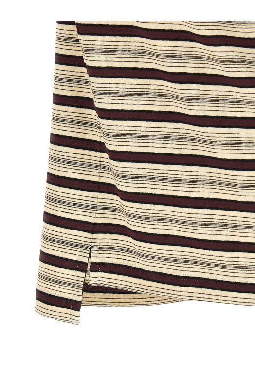 Поло с полосками Разноцветное PRADA UJN984SOOO19BDF0XPE