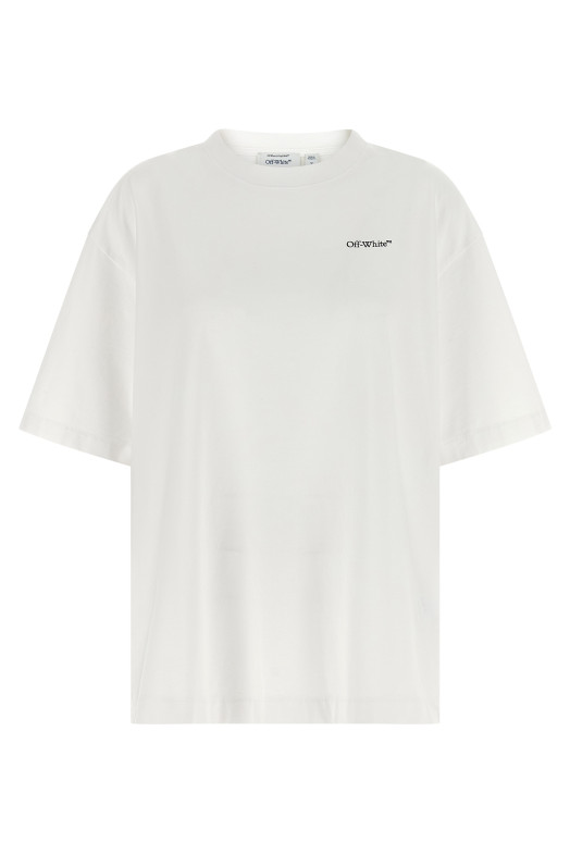 'Half Arrow Skate' T-shirt White