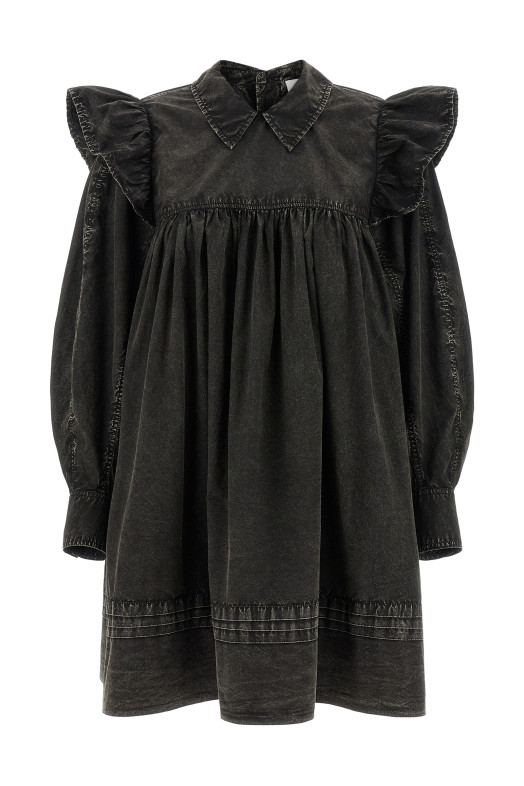 Платье «Black Washed Mini Shirt» Черное A1030125099