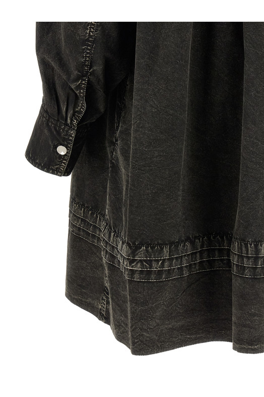 Платье «Black Washed Mini Shirt» Черное A1030125099