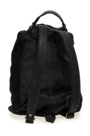 Кожаный рюкзак Черный GIORGIO BRATO BS26S2400VBRUSHNERO