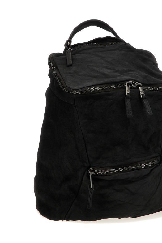 Кожаный рюкзак Черный GIORGIO BRATO BS26S2400VBRUSHNERO