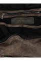 Leather backpack Gray