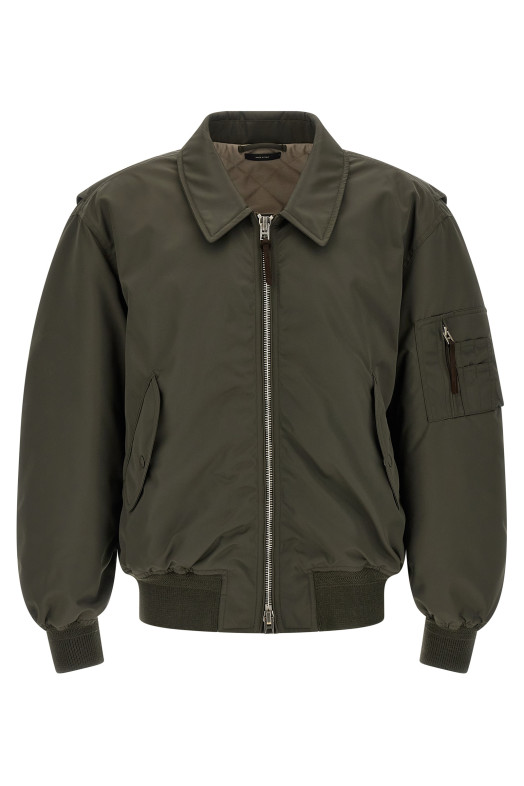 Бомбер «Flight» Зеленый OBB017FMP025GAL