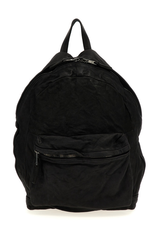 Кожаный рюкзак Черный GIORGIO BRATO BS26S2401VBRUSHNERO