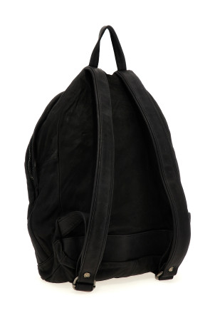 Кожаный рюкзак Черный GIORGIO BRATO BS26S2401VBRUSHNERO