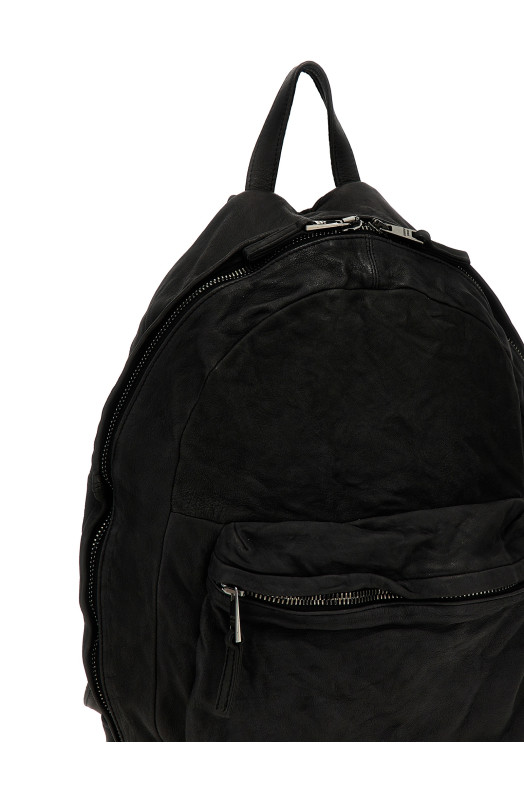 Кожаный рюкзак Черный GIORGIO BRATO BS26S2401VBRUSHNERO