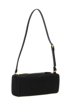 Triangle logo shoulder bag Black