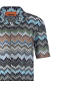 Рубашка Chevron snake Multicolor MISSONI US26SJ03BR014TS91RM