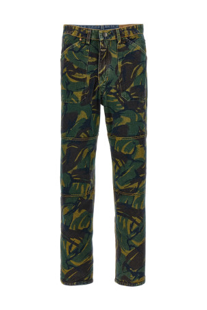 Camo reversible jeans Blue