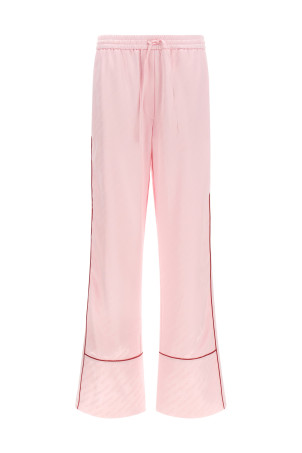 'Jacquard Satin Pajama' pants Pink