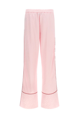 'Jacquard Satin Pajama' pants Pink
