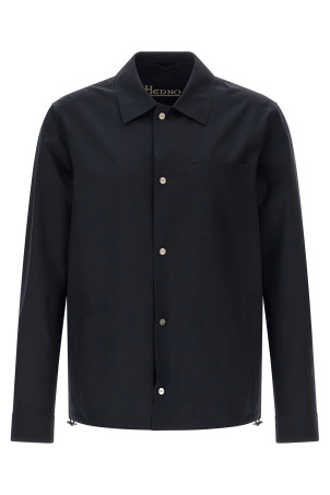 'Essence' overshirt Blue