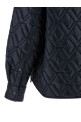 Стеганая рубашка-накидка Синяя MONCLER L10932F00001788UY778