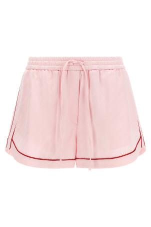 'Jacquard Satin Pajama' shorts Pink