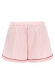 Жаккардовые атласные пижамные шорты Розовые OWCB05IS26FAB0013C003C00