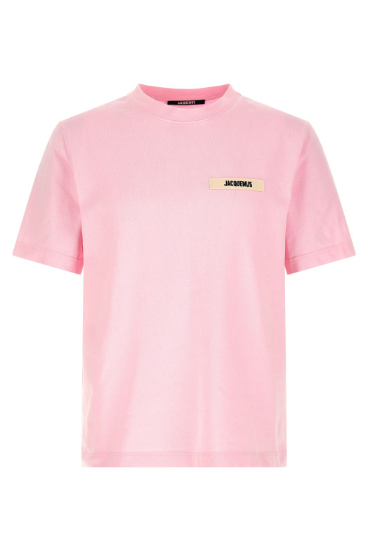 JACQUEMUS 'Футболка Gros-Grain' Футболка Pink 25HTSM00133AJ00226431