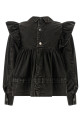 Блузка «Black Washed Frill» Черная A1040061099