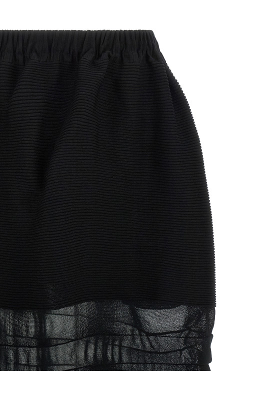 Юбка «Moving Knit» Черная IM58KG31115