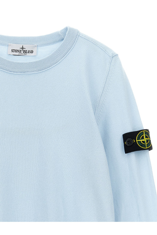 Свитер с логотипом BLUE STONE ISLAND JUNIOR L1S165100001S00B2V0041