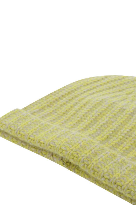 Two-tone cashmere beanie hat THE ELDER STATESMAN (210390)