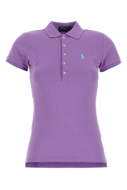 Light purple piquet polo shirt Green POLO RALPH LAUREN (211870245)