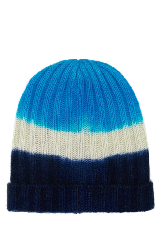 Multicolor cashmere beanie hat THE ELDER STATESMAN (230272)