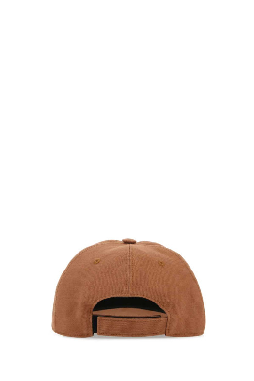 Caramel cotton blend baseball cap STELLA McCARTNEY (570194WP0118)