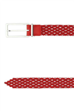 Red fabric belt BOTTEGA VENETA (652903V0HR1)