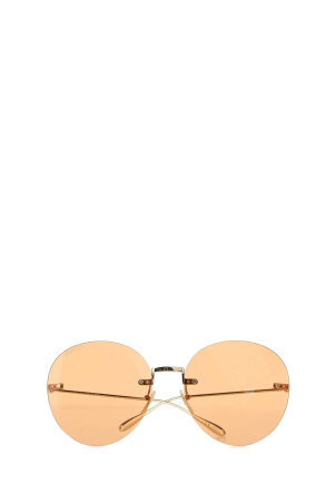 Gold metal sunglasses GUCCI (690989I3330)