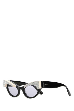 Black acetate sunglasses GUCCI (691320J0742)