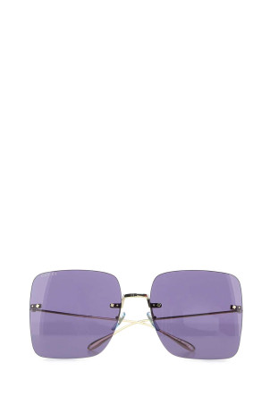 Gold metal sunglasses GUCCI (691338I3331)